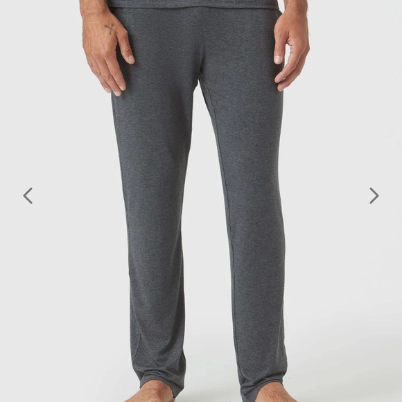 Charcoal Heather Gray Loungewear Pant - Picture 5 of 5